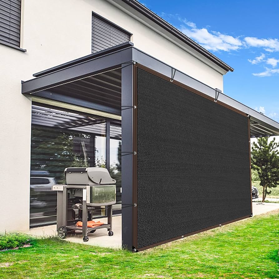 Amazon.com : Black Shade Cloth,90% Durable Mesh Tarp with